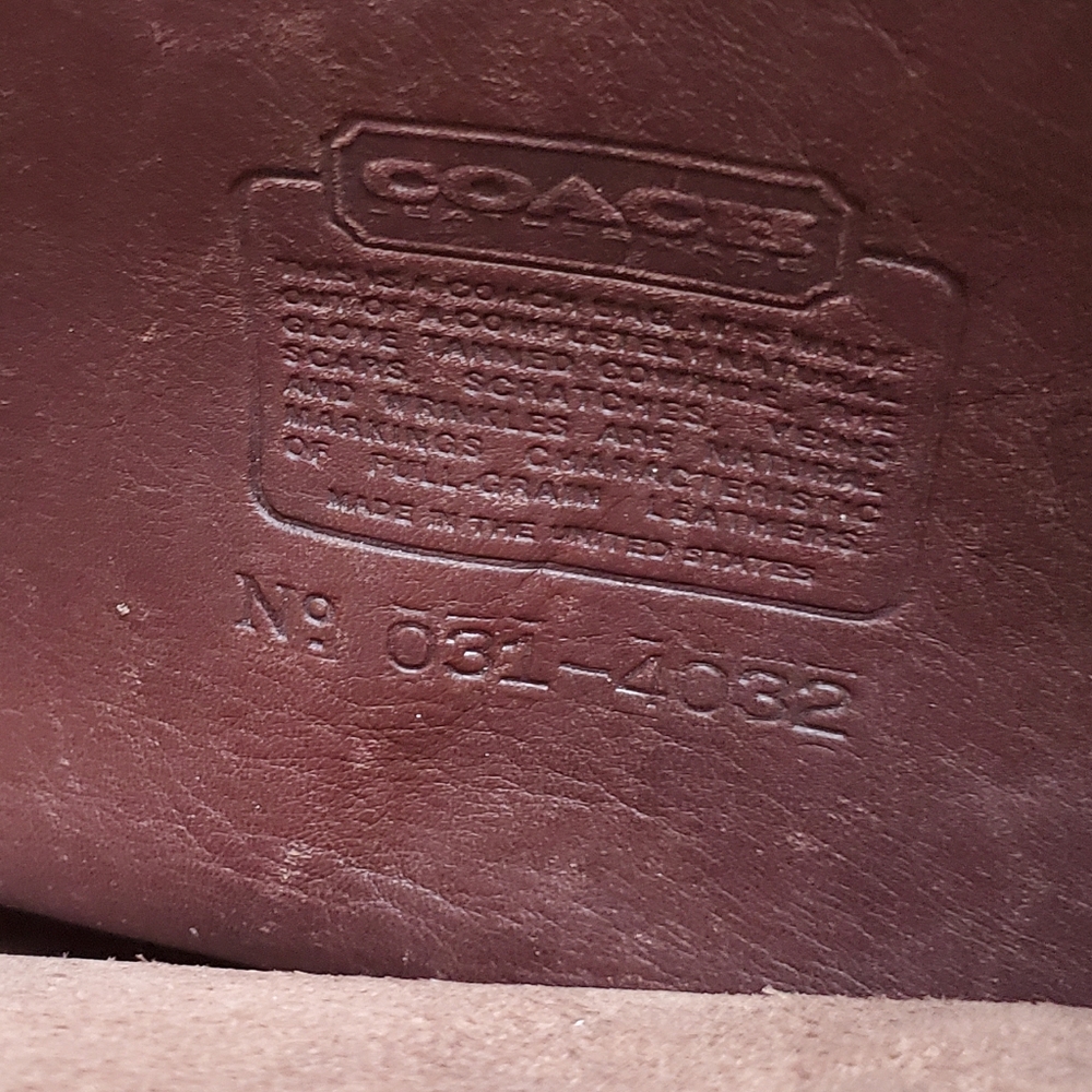 RARE Coach Purse, mid-late 1970s - Picture 7 of 12